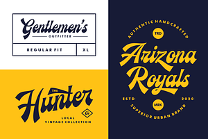 Ecentric Retro Fonts