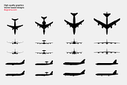 Airplanes - Modern Graphics, an Illustration by illugrama (Thumbnail 5 of 9)