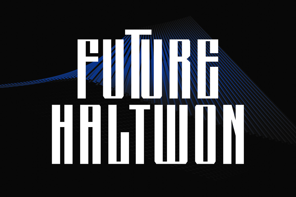 Lockamor Futuristic Display Font, a Sans Serif Font by Maulana Creative (Photo 10 of 15)