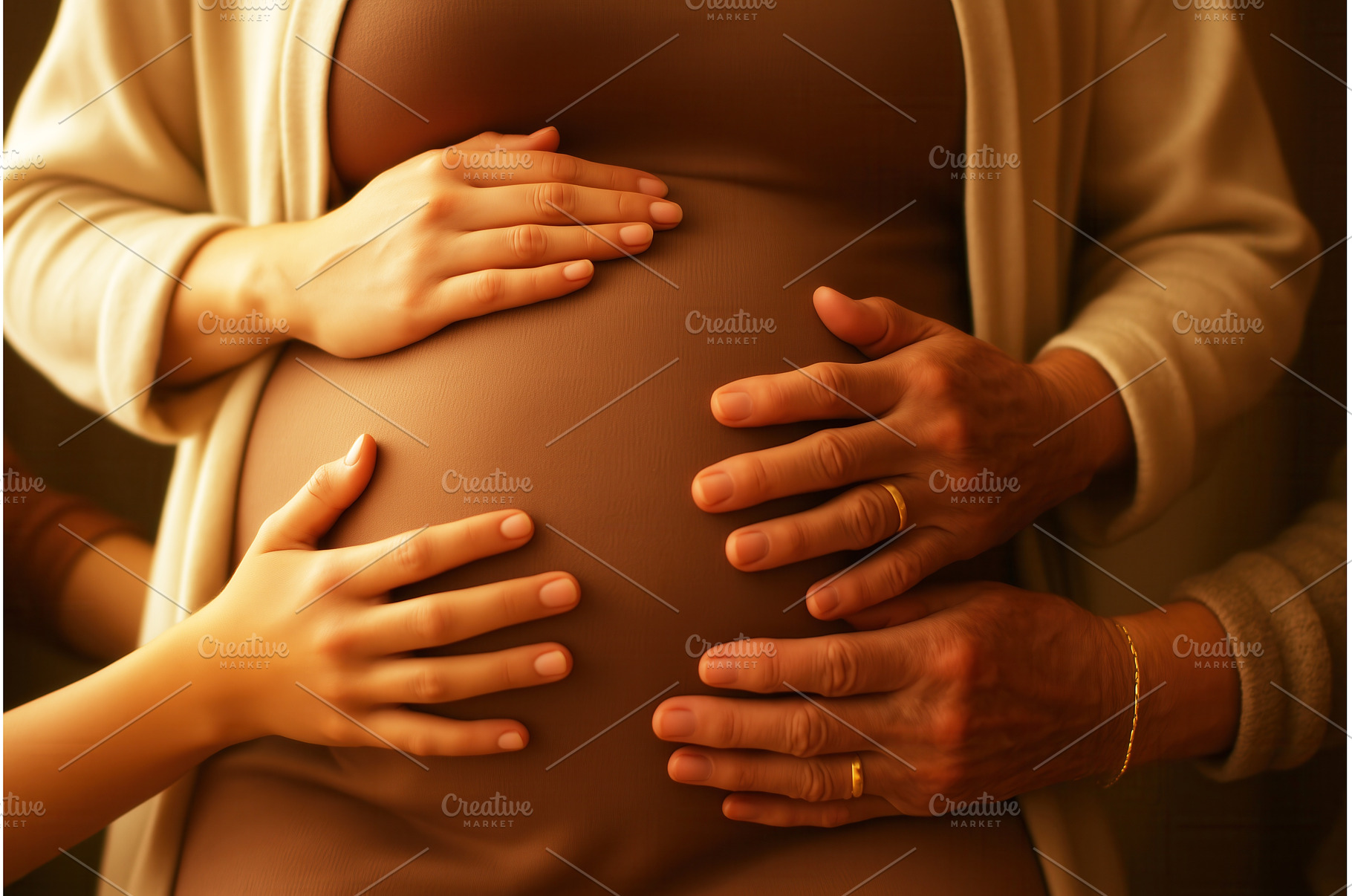 Hands of multiple people gently, a Person Photo by Sergey Kotenev