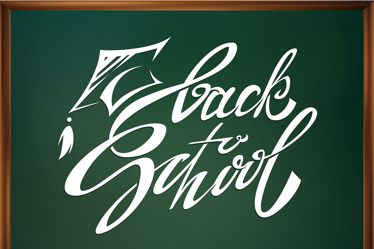 Back to school. Icons. Calligraphy, an Education Illustration by Margo Miller (Photo 12 of 18)