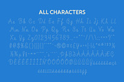 CS Blushing Dashed, a Script Font by Craft Supply Co. (Thumbnail 8 of 8)