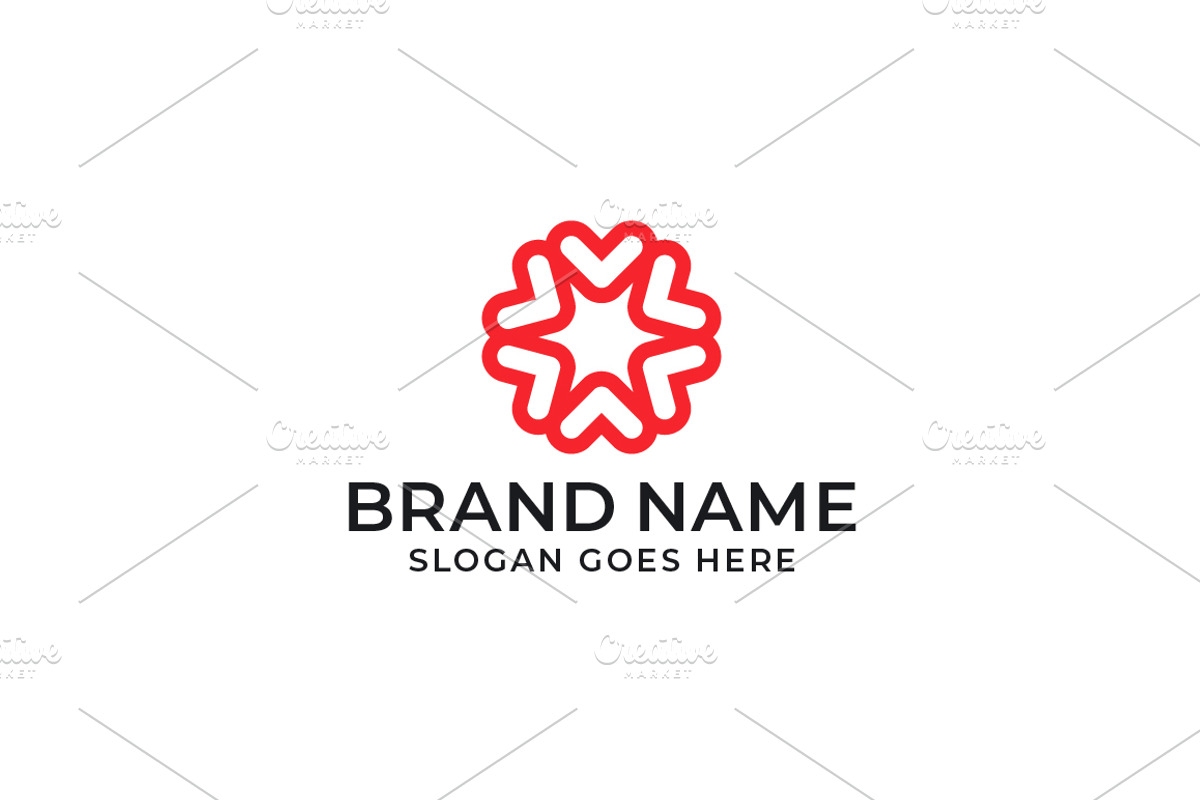 Red Hearts Logo Design, a Branding & Logo Template by pne-design (Photo 2 of 2)