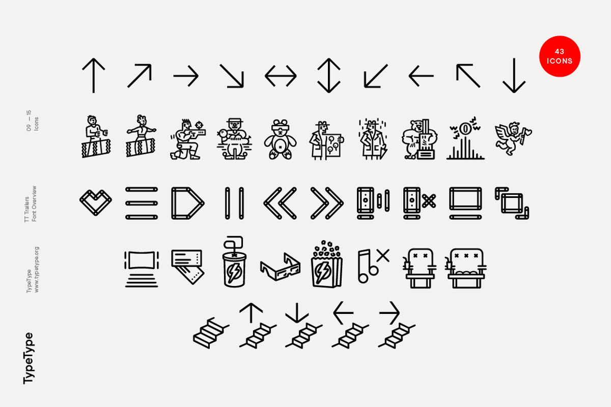 TT Trailers, a Sans Serif Font by TypeType (Photo 9 of 15)