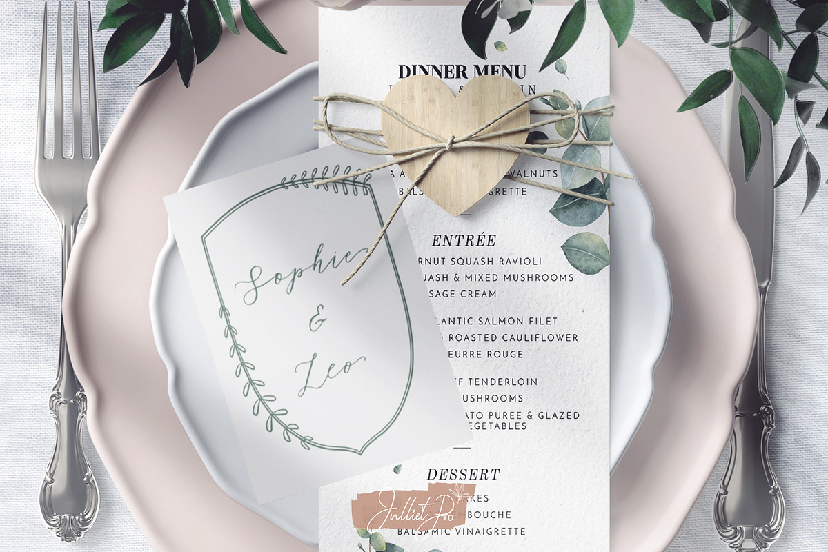 Botanical Wedding Elements, shapes, an Object Graphic by JuDesign (Photo 10 of 14)