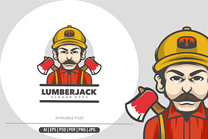 Lumber Cute Mascot