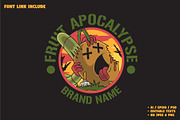 Fruits Escaping an Attack, a Branding & Logo Template by Judsart (Thumbnail 2 of 4)