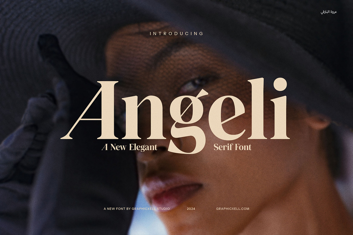 Angeli Elegant Serif Font, a Serif Font by Graphicxell (Photo 1 of 8)