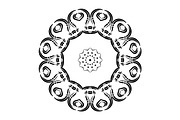 Black White Mandala Illustration Set, a Decorative Illustration by NJ Himel (Thumbnail 86 of 101)