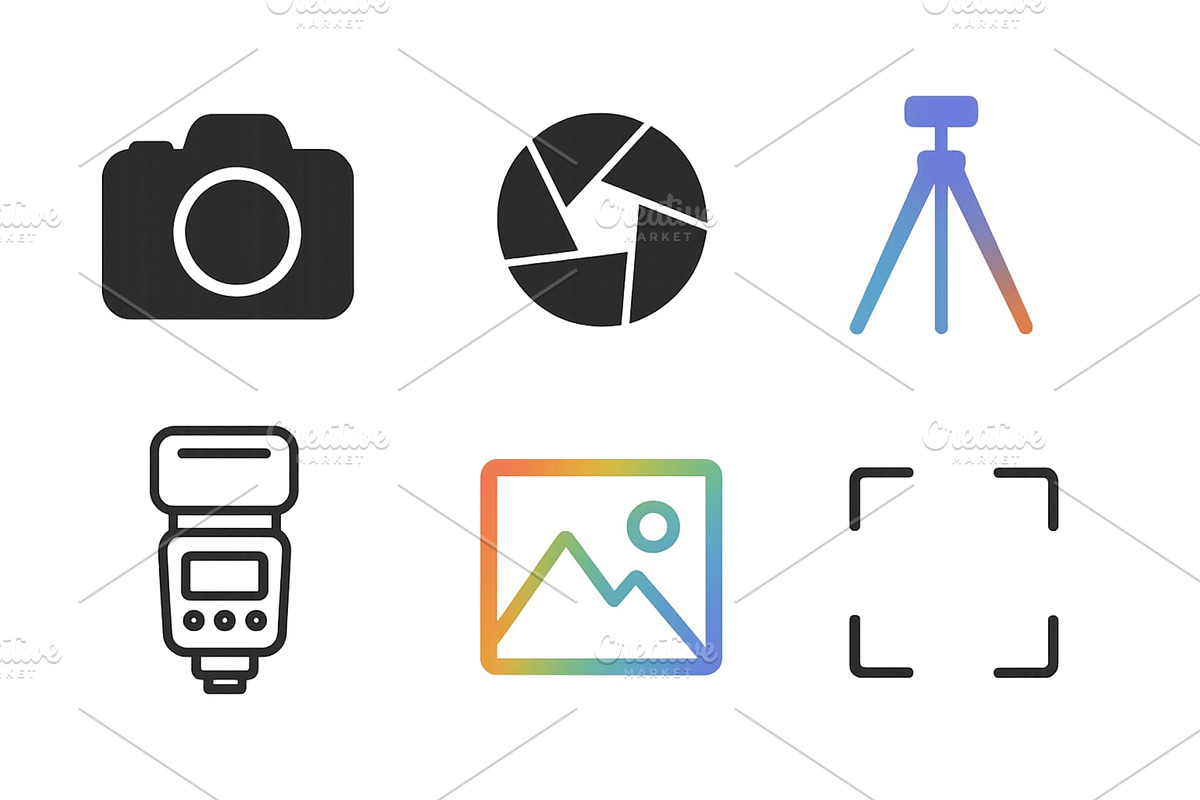Camera equipment for photography, an Illustration by ZinetroN
