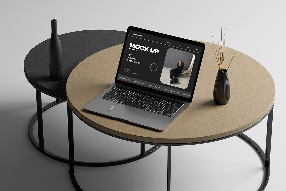 10 PSD Minimalist MacBook Mockup, a Mac Mockup by East Gallery (Photo 2 of 10)