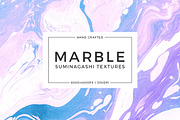 Marbling Paper Textures, a Texture Graphic by QueenDesigns (Thumbnail 1 of 5)