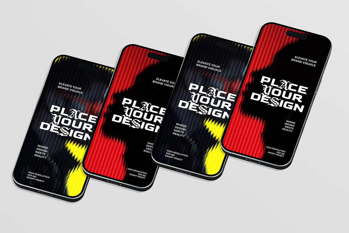 Minimalist Device iPhone Mockup, an iPhone Mockup by Jiwstudio (Photo 1 of 6)