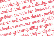 Okay Toque by Emily Ann Hill, a Script Font by Emily Ann Hill Type Co. (Thumbnail 4 of 4)