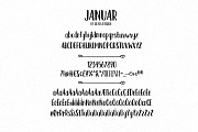 Januar fun handwritten font, a Sans Serif Font by Angele Kamp (Thumbnail 6 of 6)
