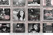 ROSE GOLD | SOCIAL MEDIA BUNDLE, a Social Media Template by DESIGN HQ (Thumbnail 4 of 9)
