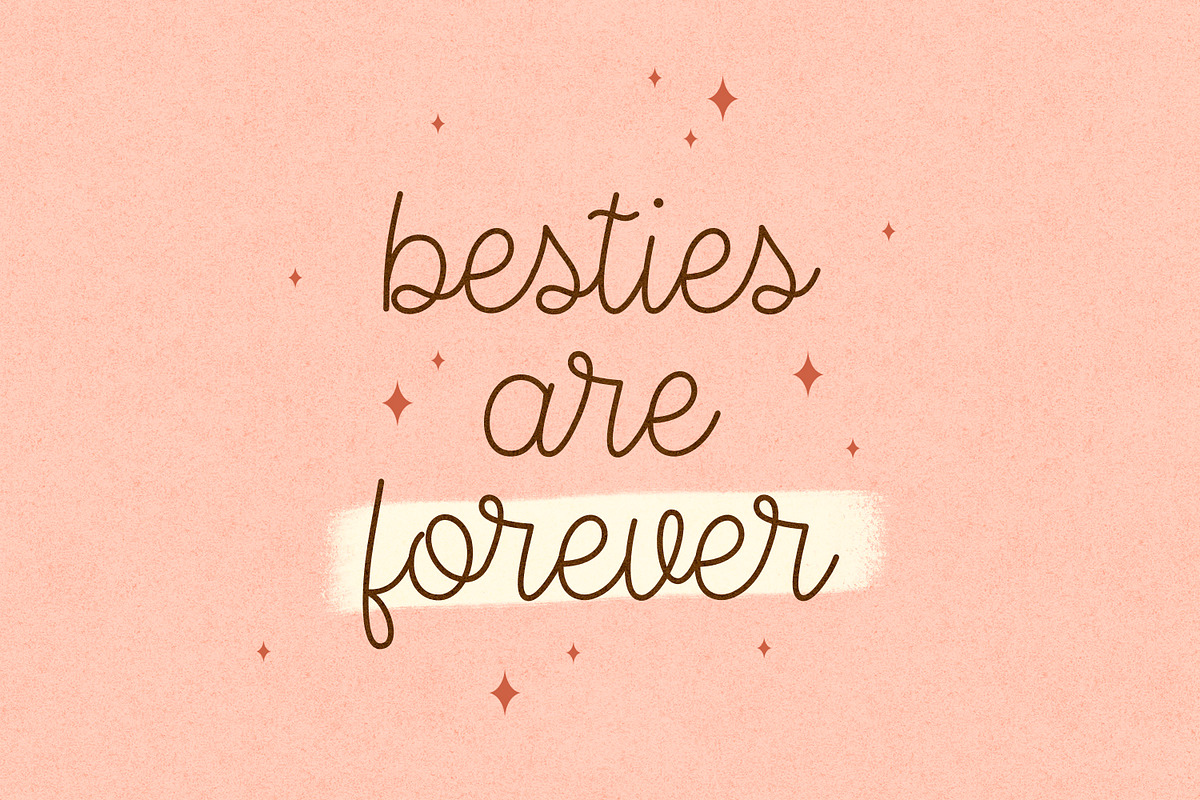 Honey Lemon Cute Font, a Script Font by The Creative Bix (Photo 3 of 11)