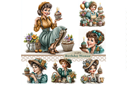 Woman Birthday Cupcake JPG, a Person Illustration by Memories By Lea (Thumbnail 1 of 17)