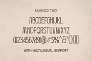 Monvico - Label Display Font, a Serif Font by Letterhend Studio (Thumbnail 9 of 10)