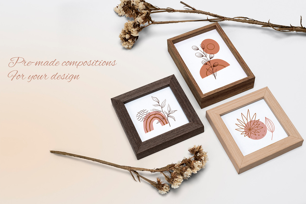 Minimalism boho art, a Background Graphic by roskque (Photo 4 of 19)