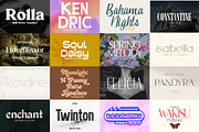 Valentine's Day Font Bundle, a Sans Serif Font by HipFonts (Thumbnail 8 of 12)