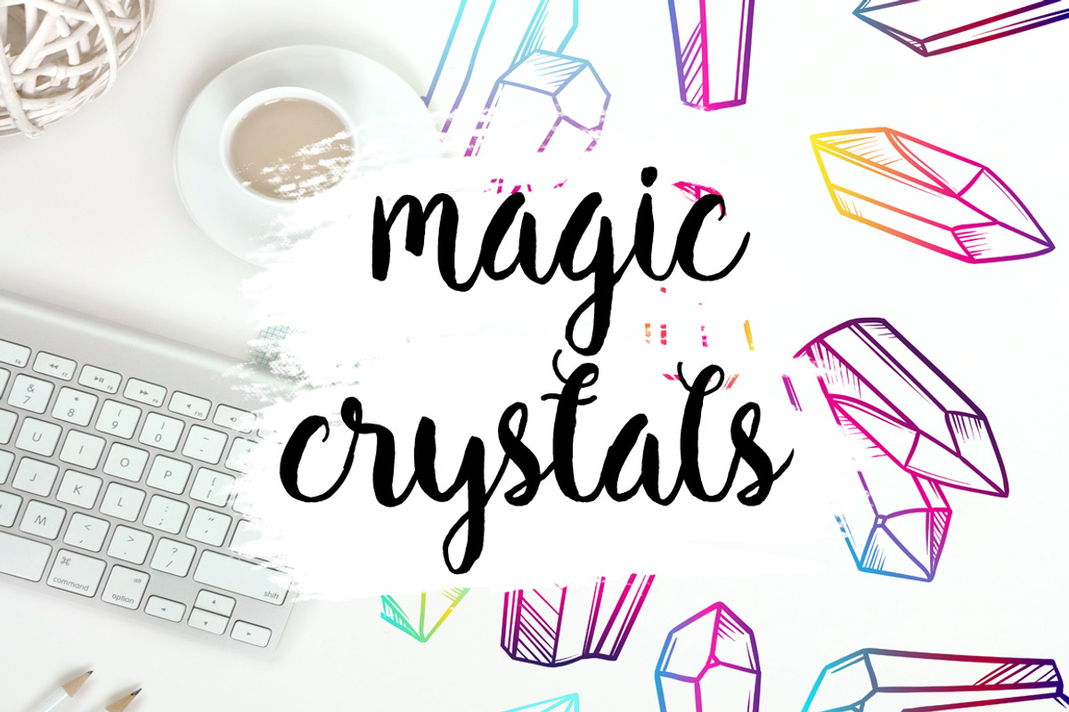 magic crystals, an Illustration by Vavavka (Photo 1 of 11)