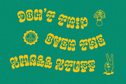 Smile Power | Psychedelic Font, a Font by Ef Studio (Thumbnail 2 of 10)