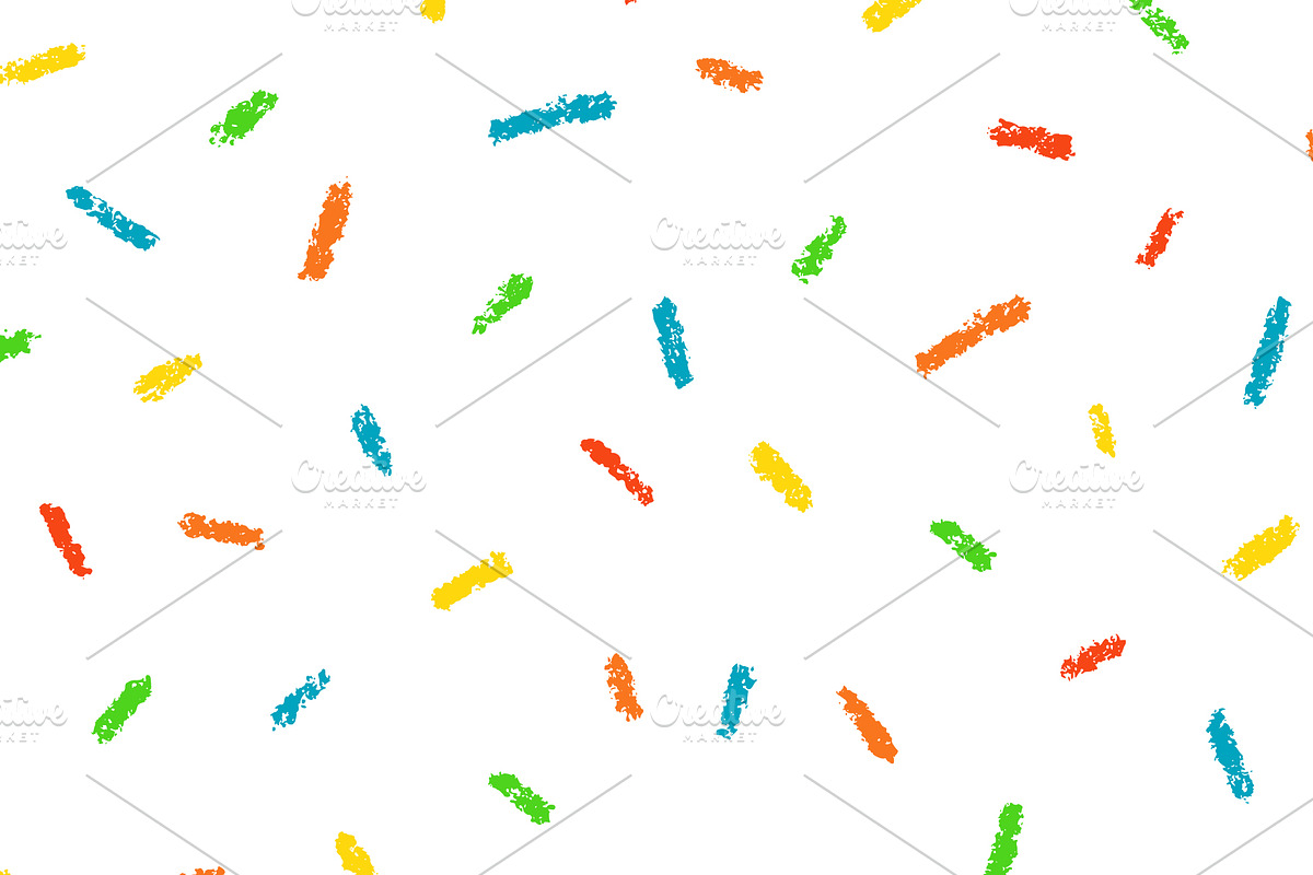 Crayon Donut Seamless Pattern, a Pattern Graphic by Elena Pimukova (Photo 3 of 3)