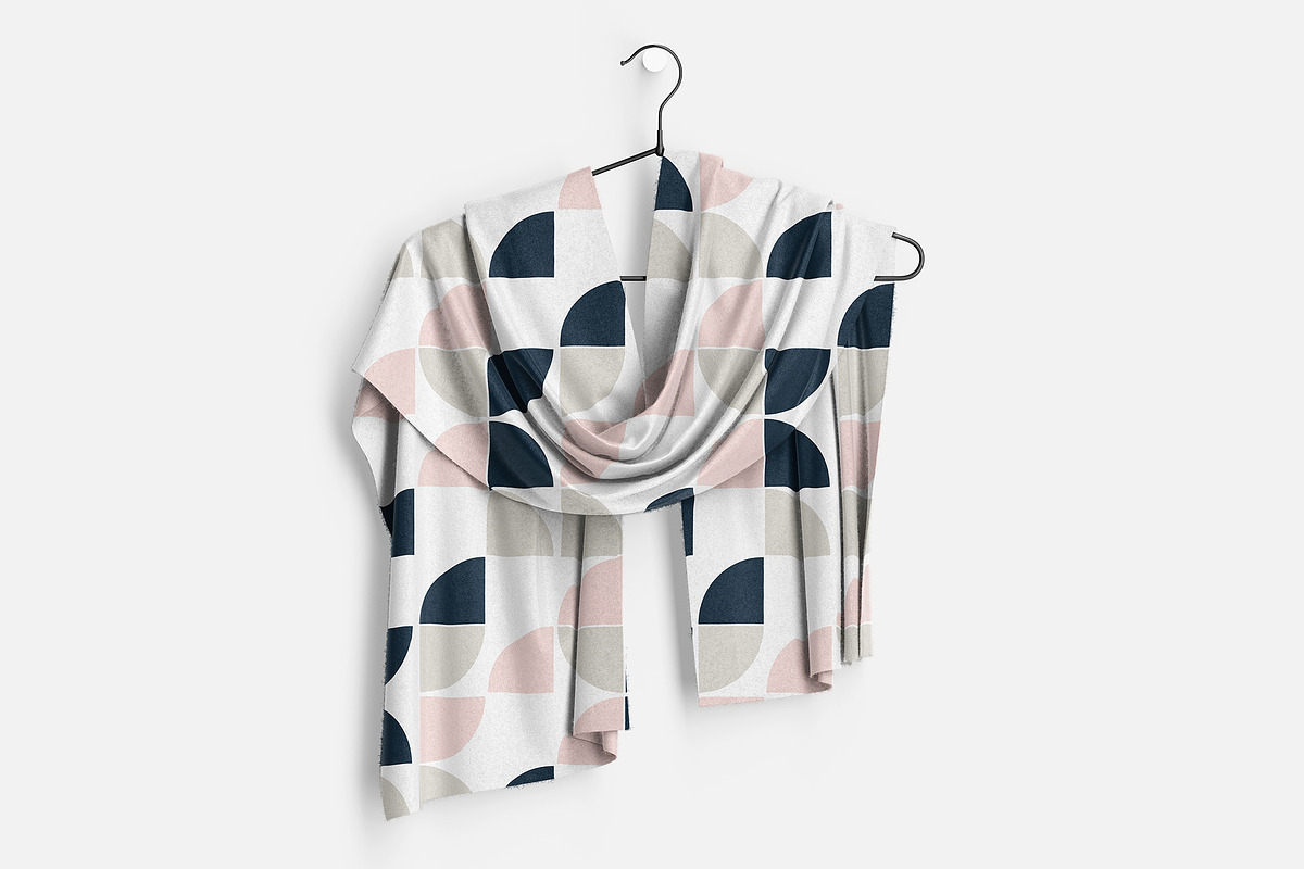Wool scarf Mockup Part 1, an Apparel Mockup by GraphicVil (Photo 8 of 9)