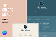 Online Menu Restaurant - Canva, a Wireframe Template by vikes.art (Thumbnail 2 of 3)