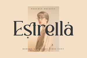 Estrella - Stylish Ligature Font