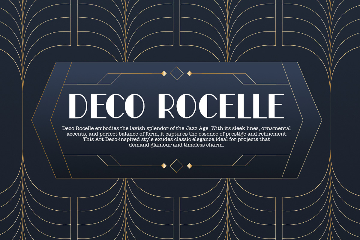 Coler Art Deco Font, a Sans Serif Font by Bayuktx (Photo 6 of 10)
