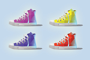 Vector sneakers
