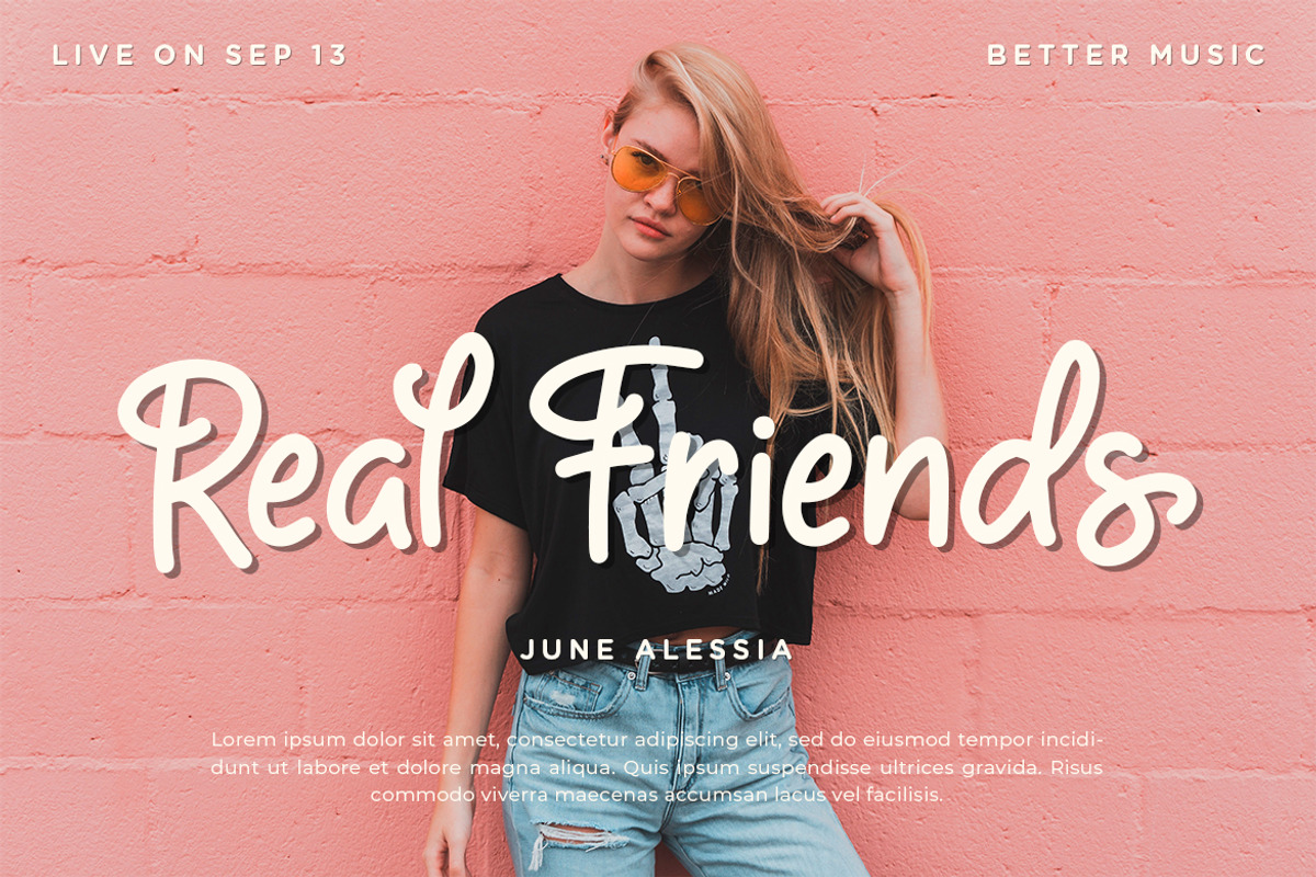 Hazeland - Fancy Handwritten Font, a Handwritten Font by Typefactoryco (Photo 8 of 9)