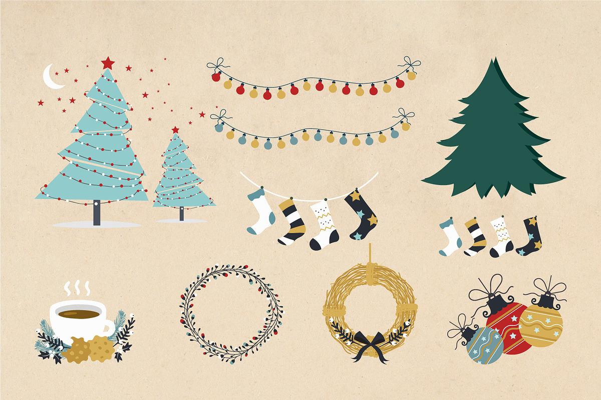 Christmas Card Templates & Elements, a Card Template by Uncarving (Photo 11 of 11)