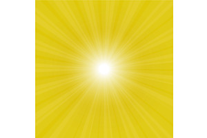 sunburst back illustration, an Illustration by piter.goskov