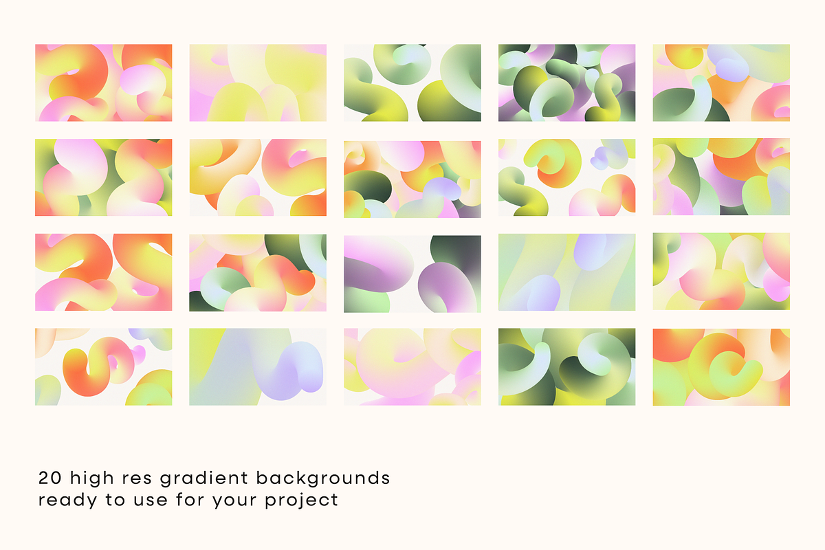 Gradient Swirls Collection, an Object Graphic by rolada.studio (Photo 3 of 5)