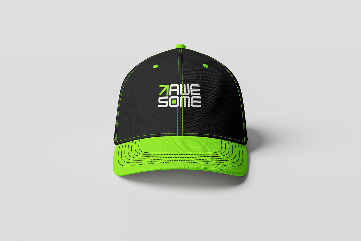 High Quality Realistic Cap Mockup, a Product Mockup by AKMAL STUDIO (Photo 2 of 5)