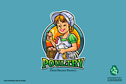 Lady Farmers logo, a Branding & Logo Template by Kongstones_std (Thumbnail 2 of 5)