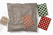 Grungy Christmas Polka Dots, a Decorative Illustration by rileyBgraphics (Thumbnail 5 of 7)