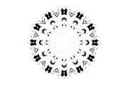 Black White Mandala Illustration Set, a Decorative Illustration by NJ Himel (Thumbnail 24 of 101)