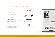 Showit Membership Website Template, a Websites & App Template by ammarosedesignsllc (Thumbnail 9 of 9)