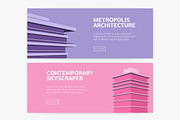 Modern architecture backgrounds, a Work Illustration by Good Studio (Thumbnail 4 of 7)