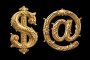 Golden Rococo Font, a Serif Font by Handmadefont (Thumbnail 4 of 15)