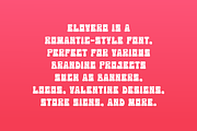 Elovero - Valentine's Font, a Sans Serif Font by Iqsiart Studio (Thumbnail 4 of 7)