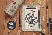 10 Sketch Mockups vol.2, a Cups & Container Mockup by SmartDesigns (Thumbnail 1 of 14)