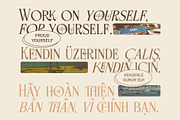 Rosevine – Latin Extended Version, a Serif Font by Hakara Type (Thumbnail 2 of 10)