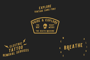 Explore ~ A Hand Drawn Font