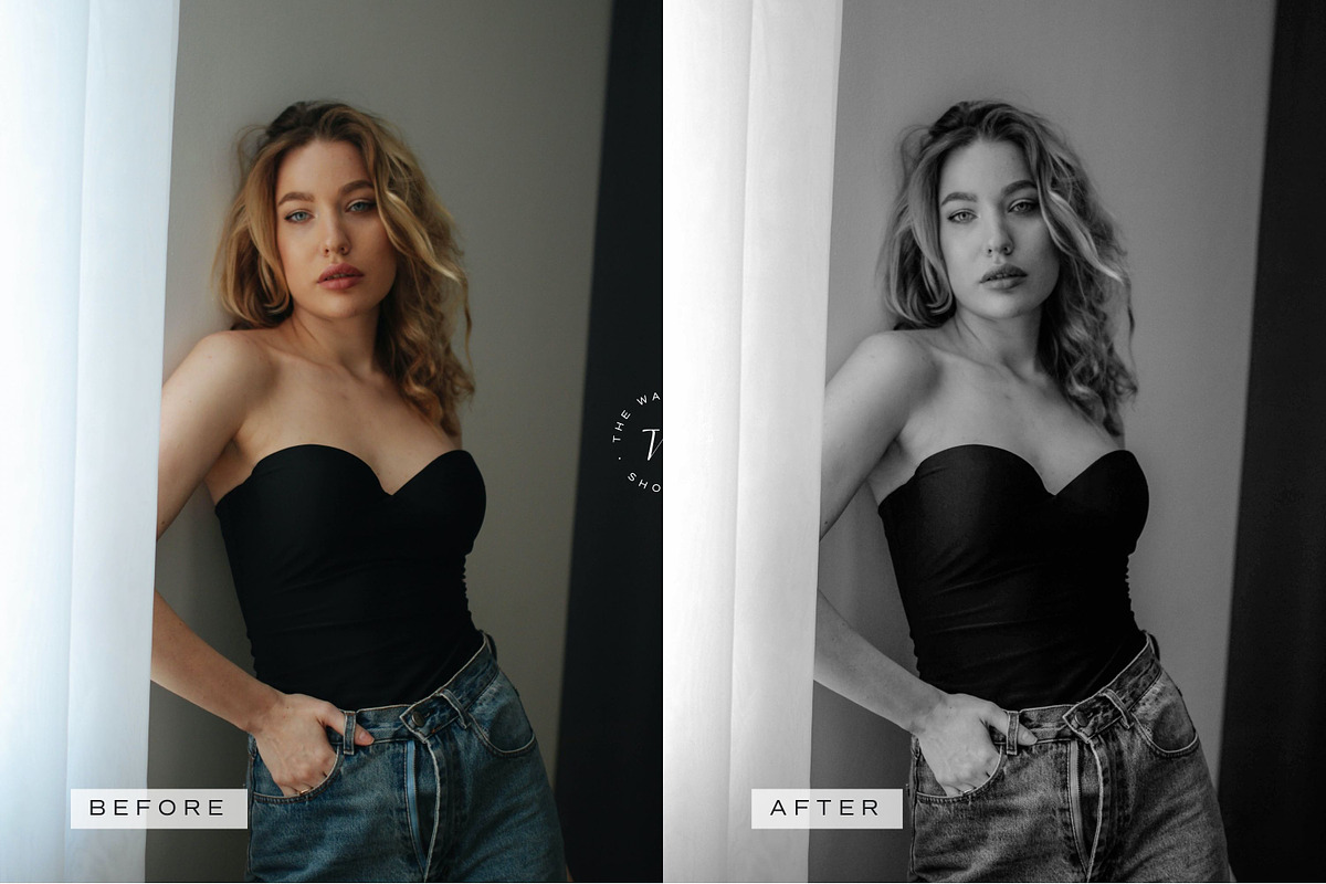 5 B&W LR Presets + Video LUTs, a Preset Add-On by TheWayfarerShoppe (Photo 9 of 17)