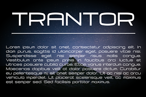 Trantor Font Family